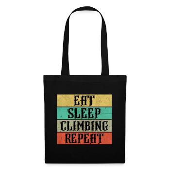 Climbing climbing - Tote Bag - black - Front