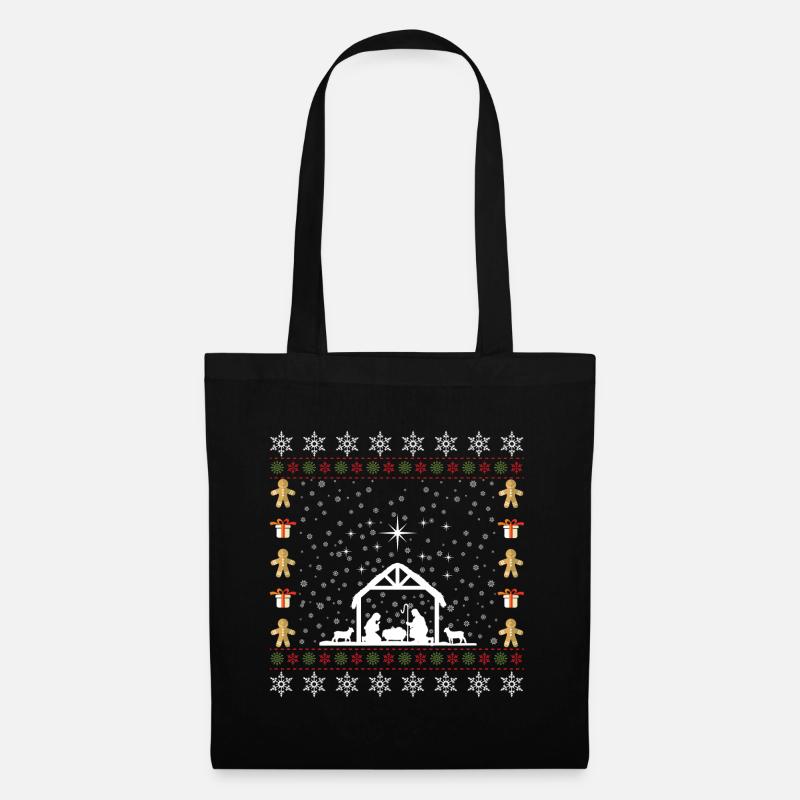 Christmas flu - Tote Bag - black