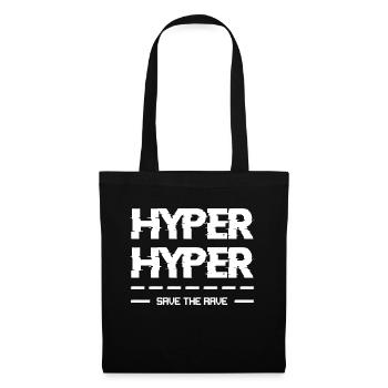 90s Party Disco Retro Revival Festival - Tote Bag - black - Front