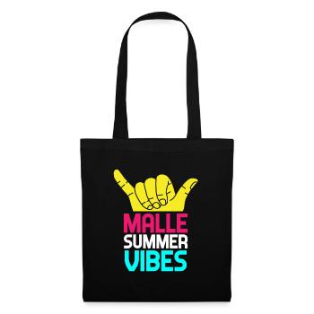 MALLE Summer Vibes, party holidays Spain Mallorca - Tote Bag - black - Front