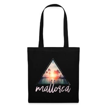 Mallorca Malle vacation palm trees sun beach party - Tote Bag - black - Front