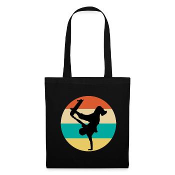 skateboarding skate lover cool giftsurfer,surfing, - Tote Bag - black - Front