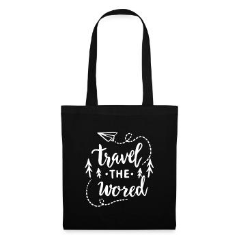 Voyage de voyage - Sac en tissu - noir - Devant