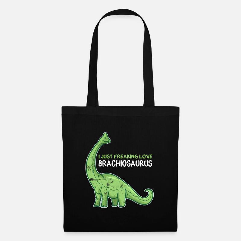 DINO - Stoffbeutel - Schwarz