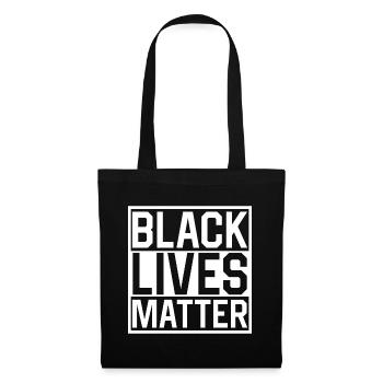 Chemise Black Lives Matter BLM - Sac en tissu - noir - Devant