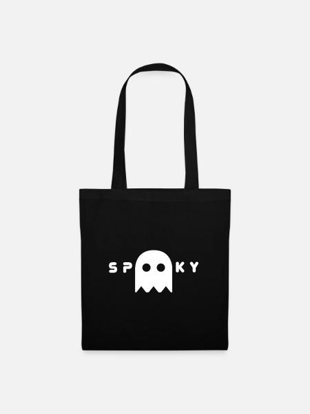 Spooky ghost - Tote Bag - black