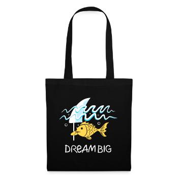 Dream Bigger - Tote Bag - black - Front