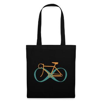 Infinite cycling - Tote Bag - black - Front