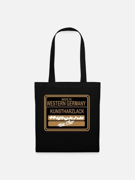 Made In Western Germany - Stoffbeutel - Schwarz