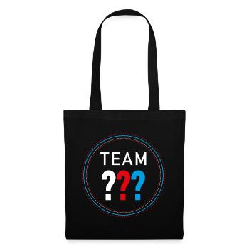 Die Drei ??? Team Drei Fragezeichen - Stoffbeutel - Schwarz - Vorne