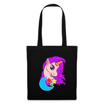 beautiful unicorn, unicorn, unicorn, unicorns - Tote Bag - black - Front