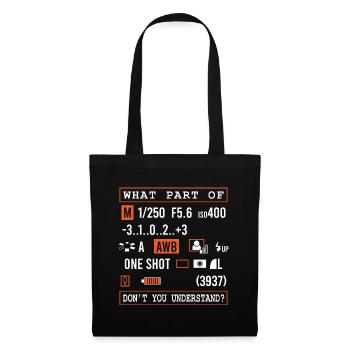 Perfectly Made Shirt For Photographers Or - Tote Bag - black - Front