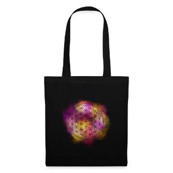 Flower of life mandala - Tote Bag - black - Front