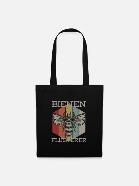 Bienenflüsterer - Stoffbeutel - Schwarz