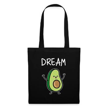 Look partenaire | Dream Team couple couple amour mariage - Sac en tissu - noir - Devant