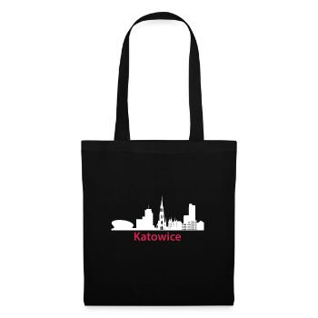 Katowice Poland Capital City Skyline Katowice Pols - Tote Bag - black - Front