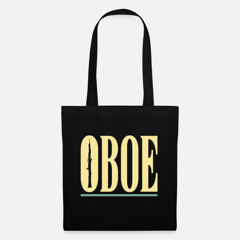 Oboe - Stoffbeutel - Schwarz