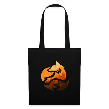 Cadeaux Fox Design Animal - Sac en tissu - noir - Devant