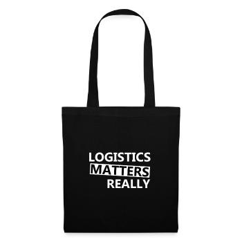 Logistique et transport - Sac en tissu - noir - Devant