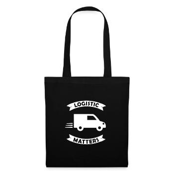 Logistique et transport - Sac en tissu - noir - Devant