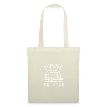Campeur en tournée - Sac en tissu - nature - Devant