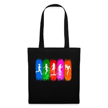 Fitness Gym Gym Training Training - Sac en tissu - noir - Devant