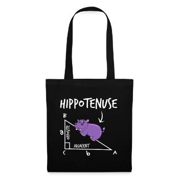 Tshirt de l'enseignement des animaux pour les - Sac en tissu - noir - Devant