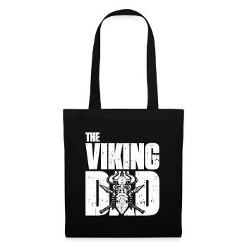 Père viking cadeau fête des pères papa viking - Sac en tissu - noir - Devant
