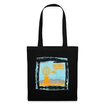 Mallorca Island in Sunlight Design - Tote Bag - black - Front