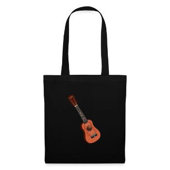 Ukulele Guitar - Sac en tissu - noir - Devant