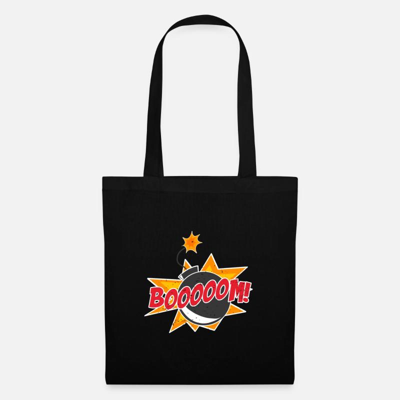 Comic Comics Manga - Tote Bag - black
