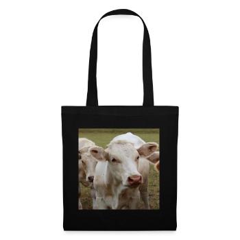 Cow Poster - Tote Bag - black - Front