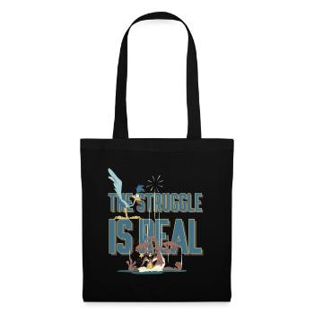 Looney Tunes The Struggle Is Real - Tote Bag - black - Front