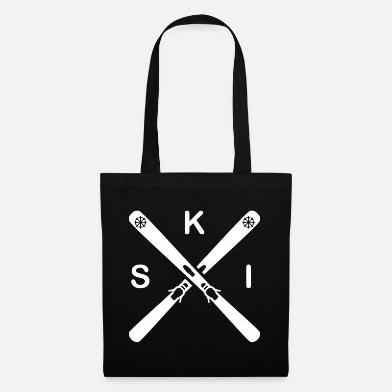ski - Sac en tissu - noir