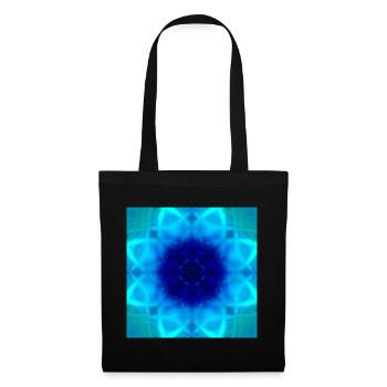 Kaléidoscope aurore boréale - Sac en tissu - noir - Devant