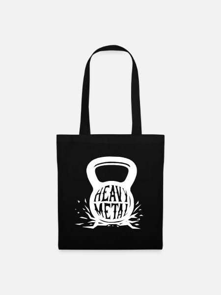 Heavy metal - Tote Bag - black