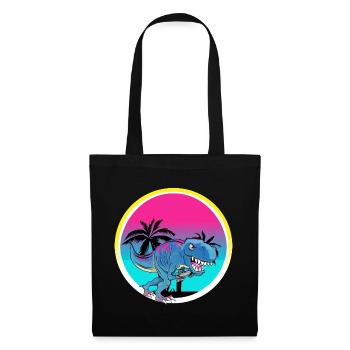Gamer Gaming T Rex - Tote Bag - black - Front