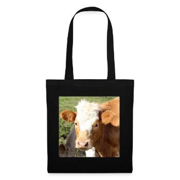 Cow Poster - Tote Bag - black - Front