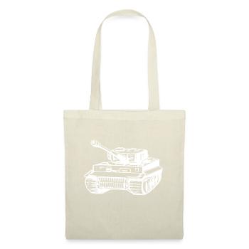 Panzer Tiger battle tank World War I funny saying - Tote Bag - nature - Front