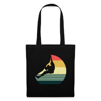Mountaineering Climbing Gift Bouldering Retro Cool - Tote Bag - black - Front