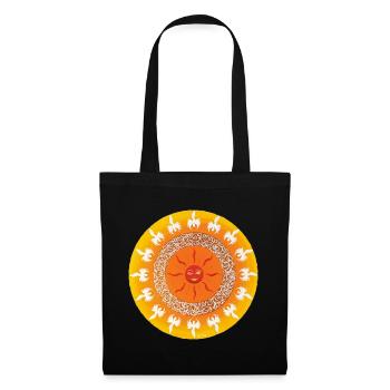 Porte des étoiles Confiance dans la vie - Sonja Ariel - Sac en tissu - noir - Devant