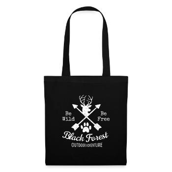 Black Forest Be Wild - Tote Bag - black - Front
