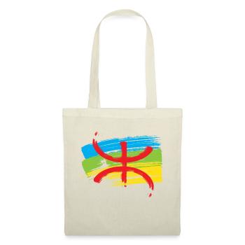 Amazigh Flag (Künstlerische Variante) - Stoffbeutel - Natur - Vorne