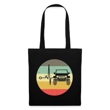 Véhicule tout-terrain 4wd 4x4 AWD 4wheeler offroad cadeau - Sac en tissu - noir - Devant