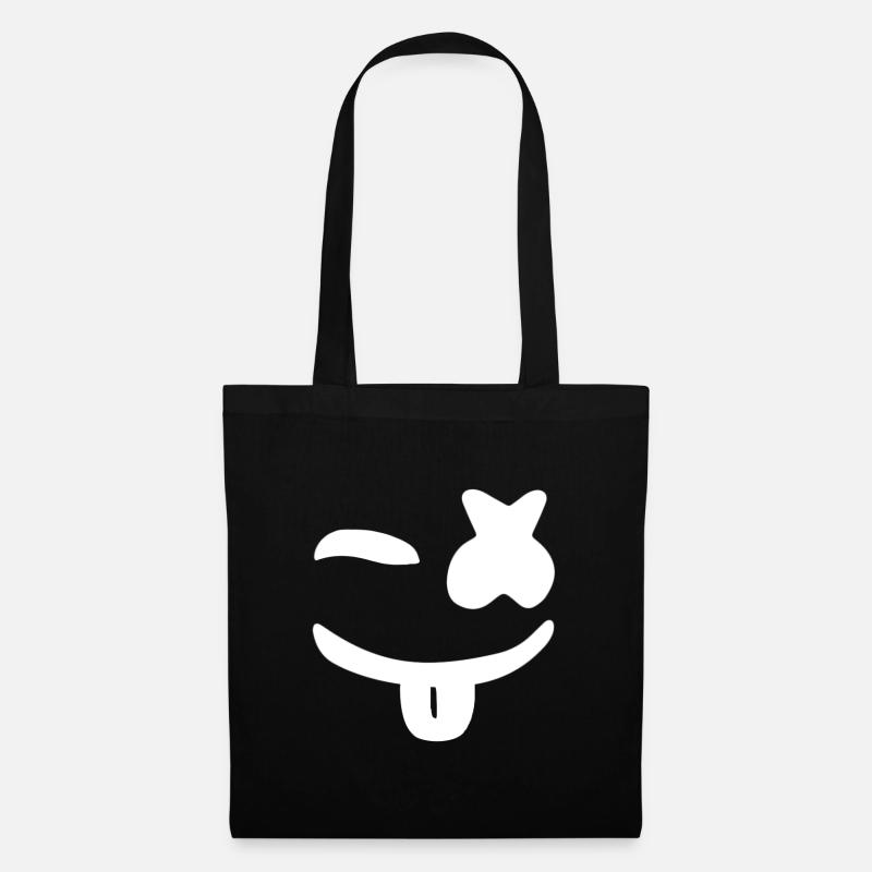 Marshmello - Stoffbeutel - Schwarz