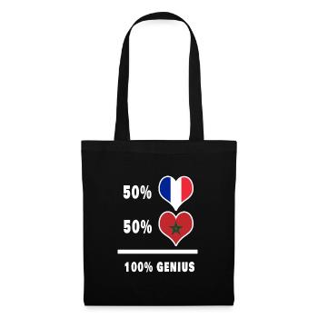 France and Morocco 100% awesome / gift - Tote Bag - black - Front