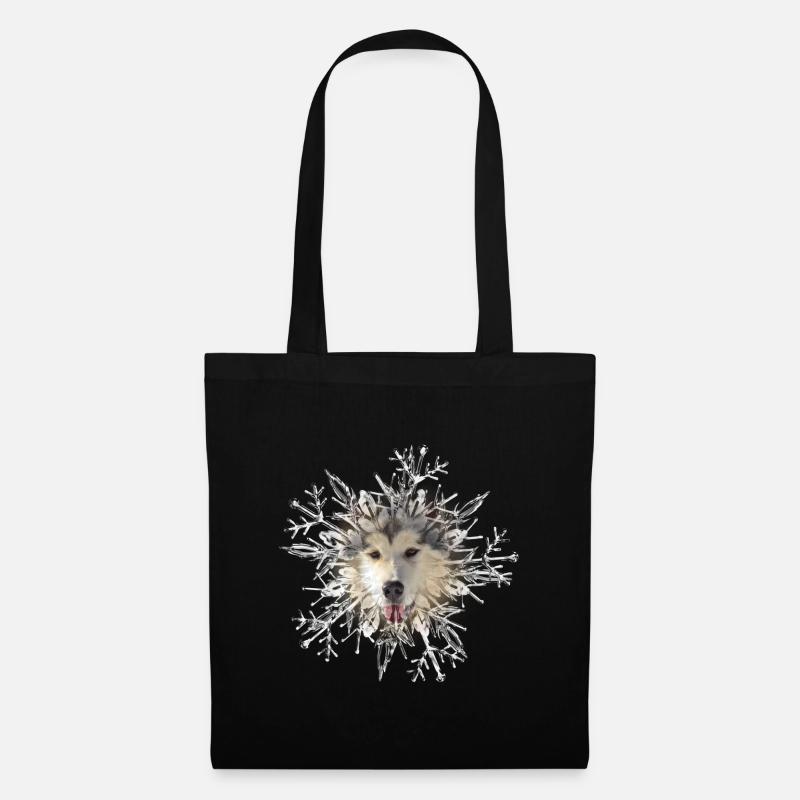Malamute Crystal - Tote Bag - black