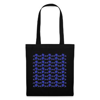 Cornflower Pattern, Gift Woman - Tote Bag - black - Front