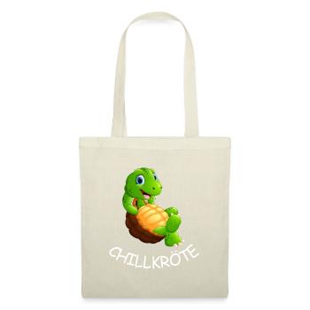 Turtle Chill : Drôle d’animal comique - Sac en tissu - nature - Devant
