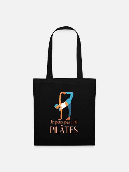 Pilates - Sac en tissu - noir
